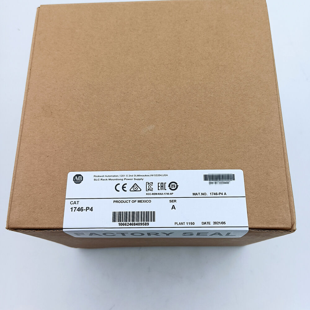 Allen-Bradley 1746-P4 Ser A SLC 500 Power Supply AB 1746-P4 Module New Sealed DHL / UPS / FedEx