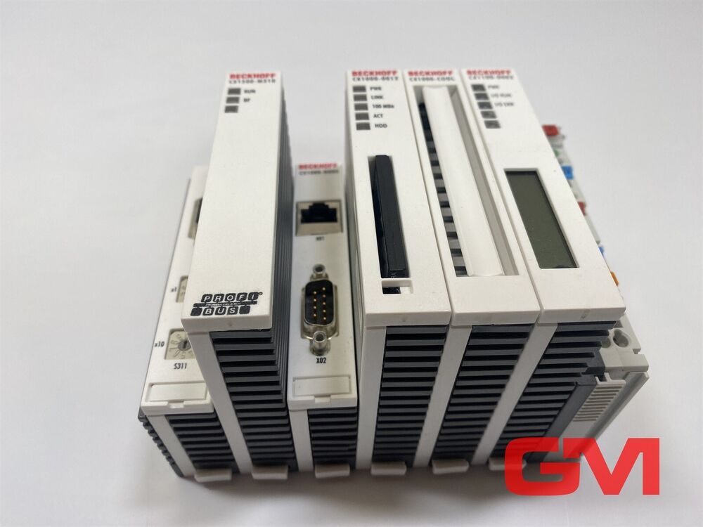 Beckhoff Control Unit CX1000-0012 Hw 2.2+ CX1500-M310+ CX1000-C00L+ CX1100-0002+