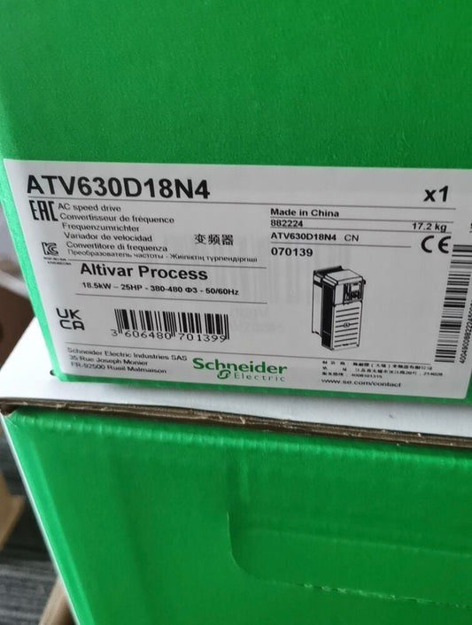 NEW Schneider ATV630D18N4 frequency converter Original and authent 18.5KW UPS / DHL / Fedex