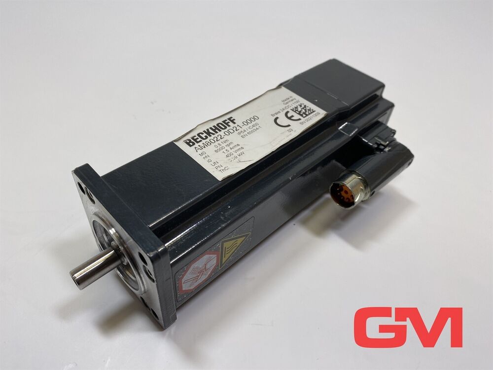 Beckhoff Servo Motor AM8022-0D21-0000 Synchronous AM8022 0,80nM 8000rpm 0,59kW