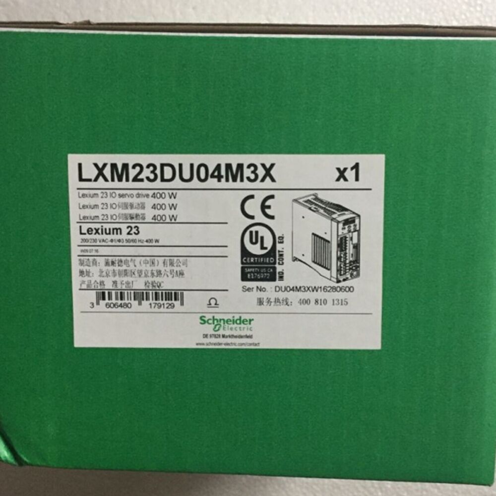 NEW SCHNEIDER LXM23DU04M3X Servo Driver DHL / UPS / FedEX