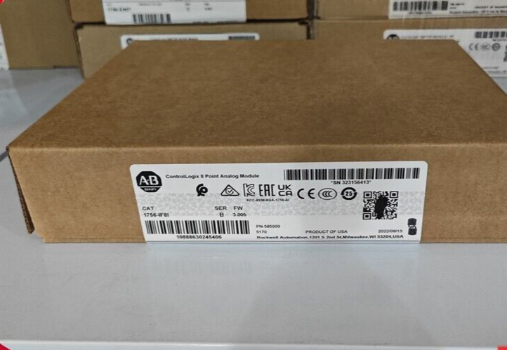 1756-IF8I Allen Bradley ControlLogix 8-point Analog Input Module 1756-IF8I Fedex or DHL