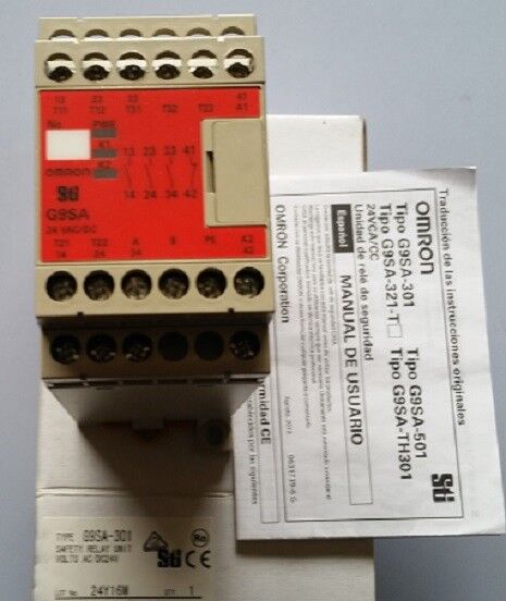 1PC OMRON PLC G9SA-301 New In Box G9SA301 Safety Relay ASAP Shipping DHL / UPS / FedEx