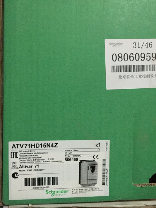 New Schneider ATV71HD15N4Z Inverter 15KW 380V Expedited Ship UPS / DHL / Fedex