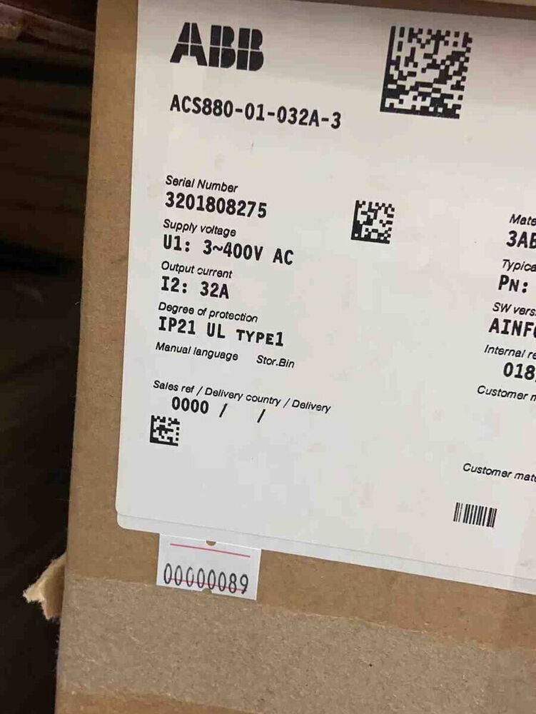 ACS880-01-032A-3 Inverter ACS880-01-032A-3 Brand New Fast Shipping 1pcs