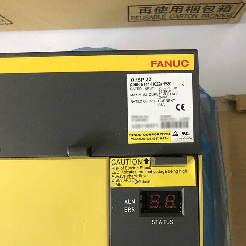 FANUC A06B-6141-H022#H580 Servo Drive A06B6141H022H580 New Expendited Shipping DHL / UPS / FedEx