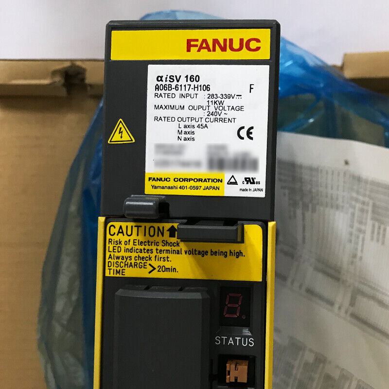 FANUC A06B-6117-H10 Servo Drive A06B6117H10 New In Box Expendited ShippingDHL / UPS / FedEx