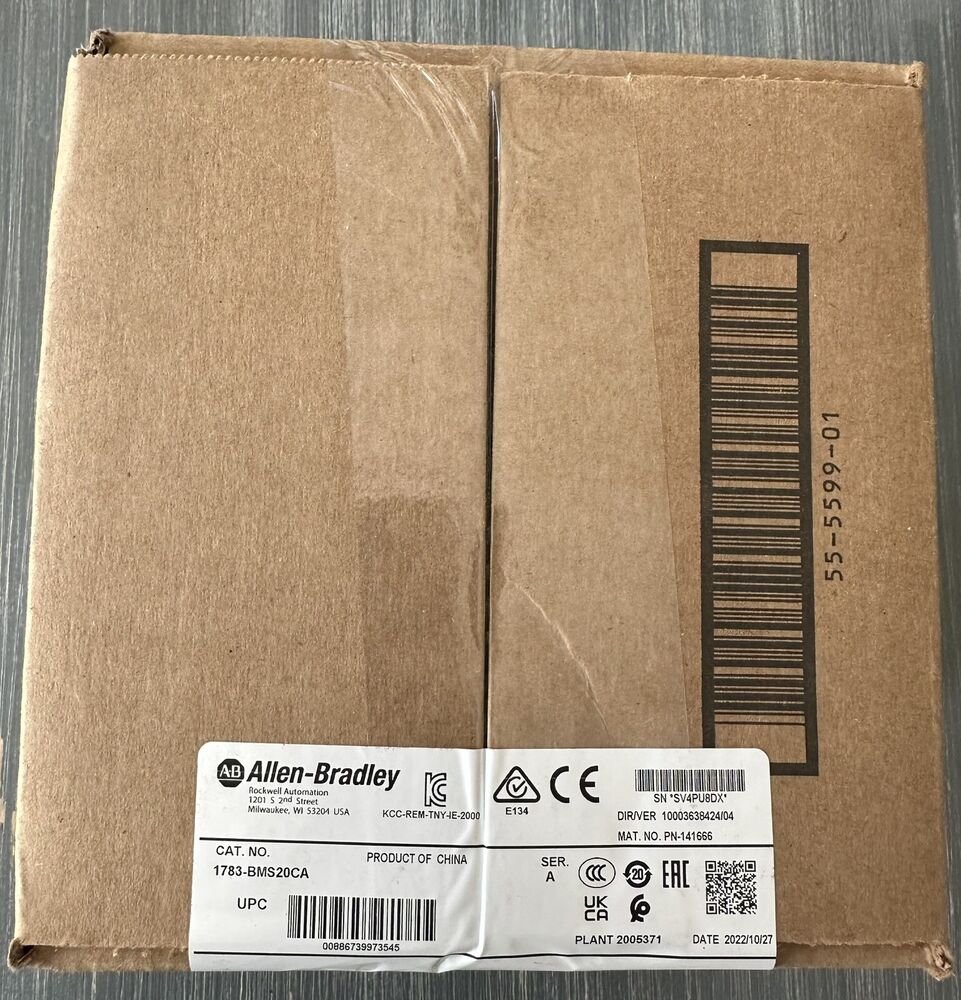 NEW ALLEN BRADLEY 1783-BMS20CA STRATIX 5700 20 PORT MANAGED ETHERNET SWITCH DHL / UPS / FedEx