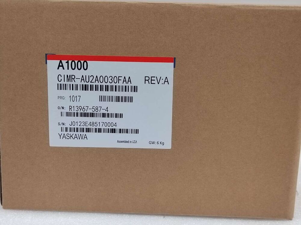 New Yaskawa CIMR-AU2A0030FAA in Stock by DHL/UPS Fast Shipping Fedex / DHL