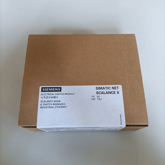 New Siemens Electrical Switch Module 6GK5208-0BA00-2AB2 With 1 Year Warranty Fedex / DHL