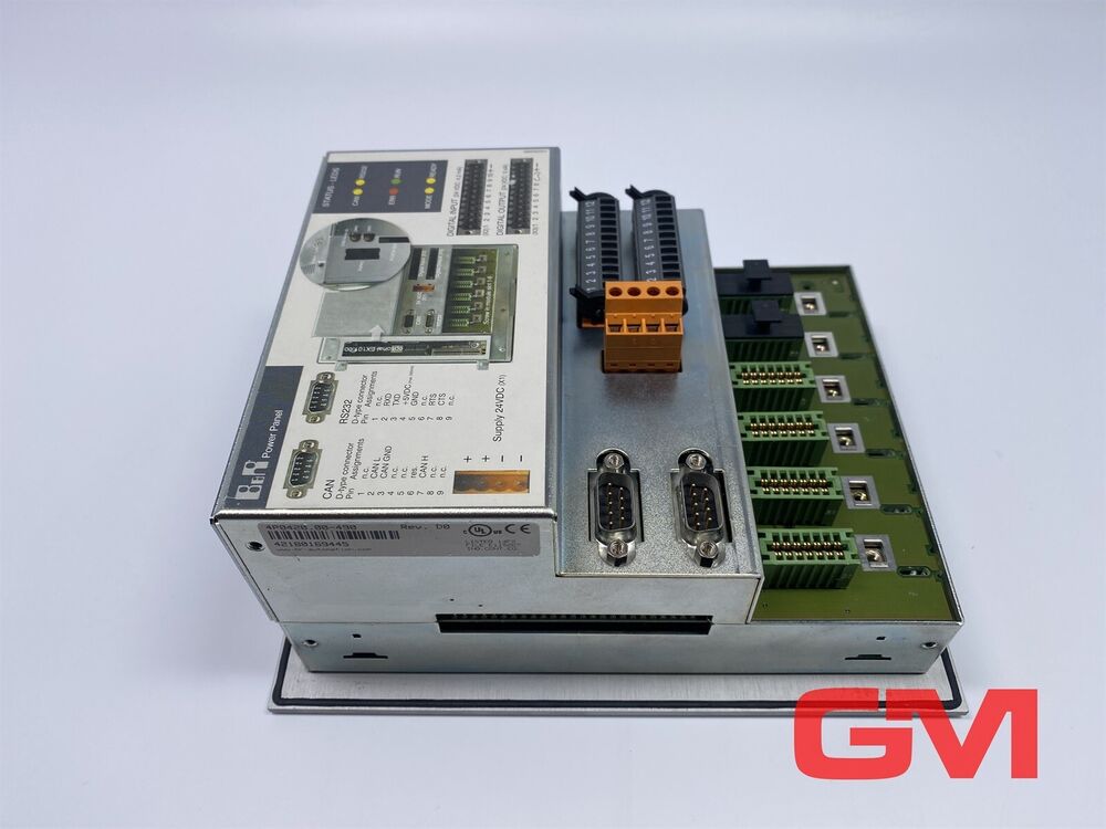 B&R Operator Panel 4P0420.00-490 Power Panel PP21 Module Unit Revision D0