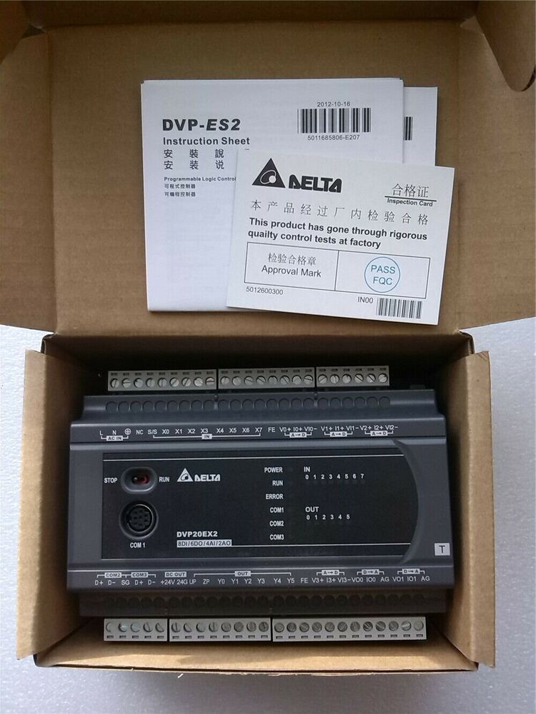 1PC New Delta DVP20EX200T PLC Expedited Shipping DHL / UPS / FedEx