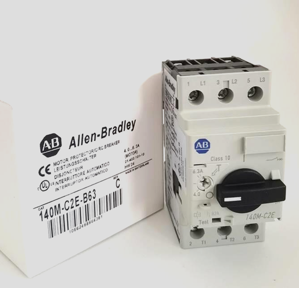 NEW Allen Bradley 140M-C2E-B63 Motor Protector Circuit Breaker 140MC2EB63 DHL / UPS / FedEx