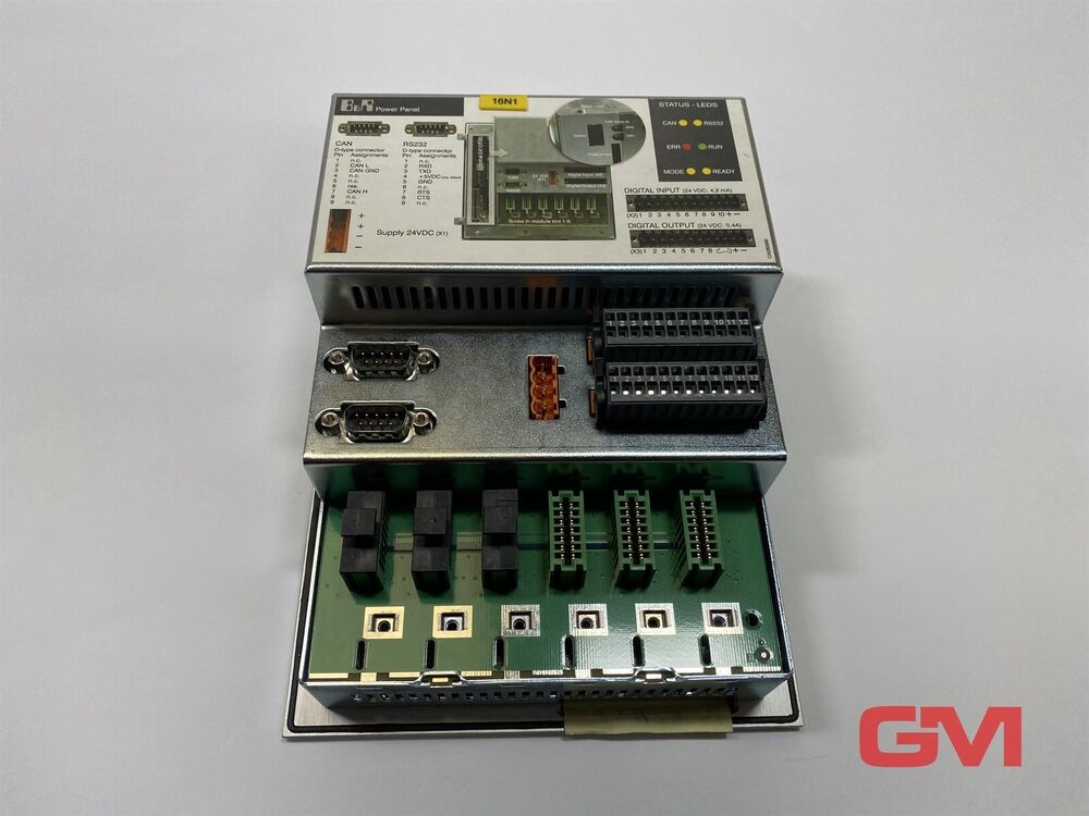 B&R Operator Panel 4P0420.00-490 Power Panel Revision M0 PP21 Module Unit