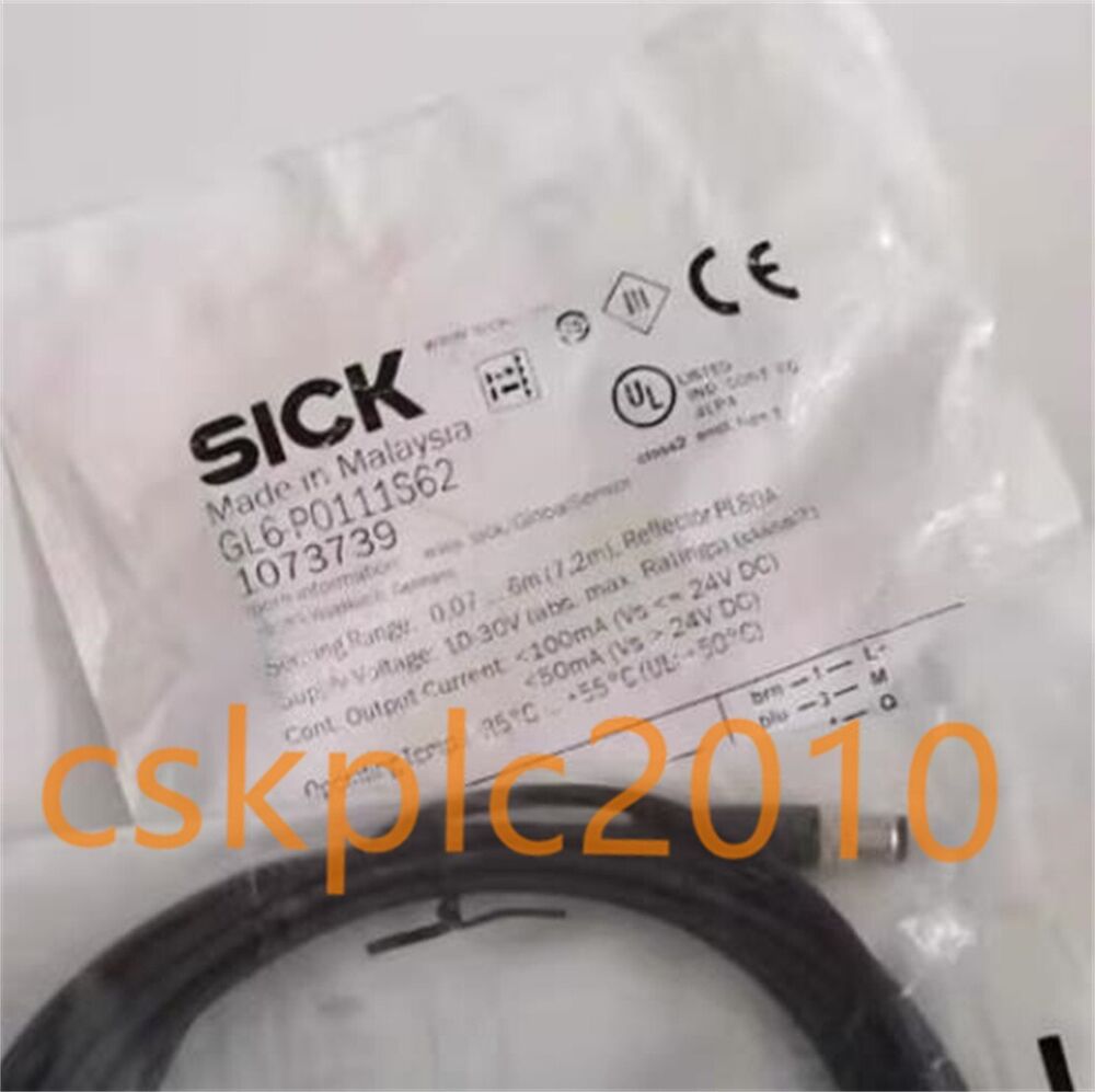 1 PCS NEW IN BOX Sick Photoelectric sensor 1073739 GL6-P0111S62