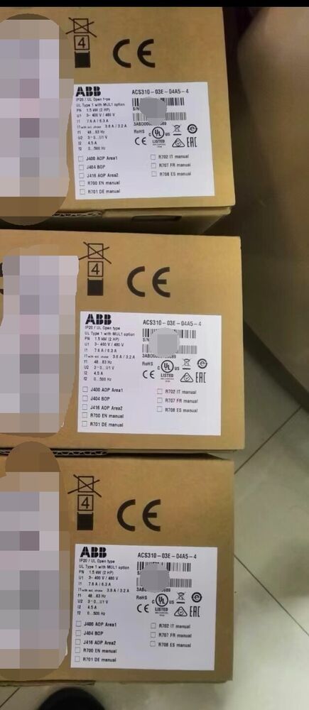 New ABB ACS310-03E-04A5-4 frequency converter ACS310-03E-04A5-4 DHL fast transpo