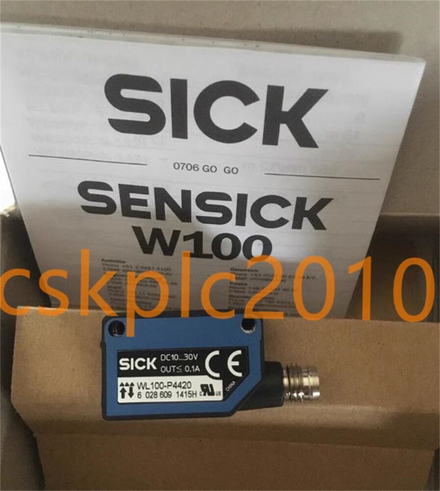 1 PCS NEW IN BOX SICK Photoelectric switch Sensors WL100-P4420 6028609