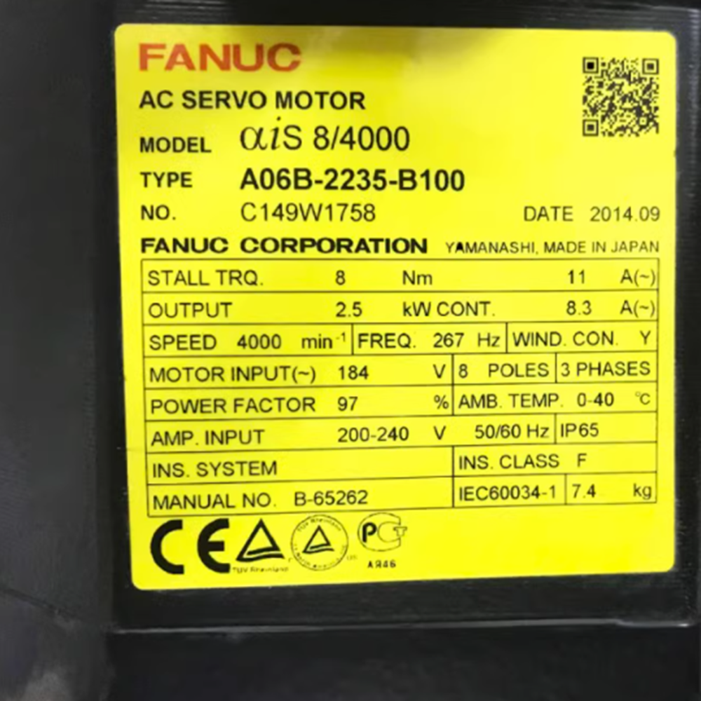 NEW Fanuc A06B-2235-B100 Servo Amplifier DHL / UPS / FedEx