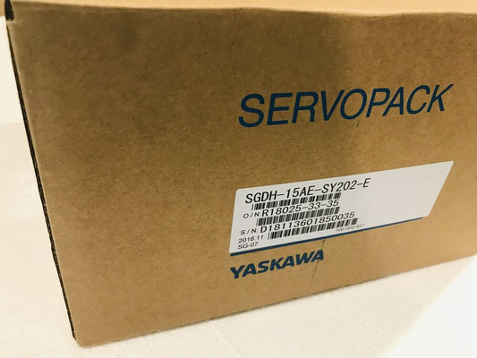 New Sealed Yaskawa ServoPack Drive SGDH-15AE-SY202-E with 12 Months Warranty  UPS /  Fedex / DHL