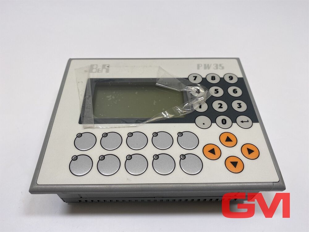 B&R Panelware Compact Hmi Terminal Hmi PW35 LCD Display 4PW035.E300-02 Rev.