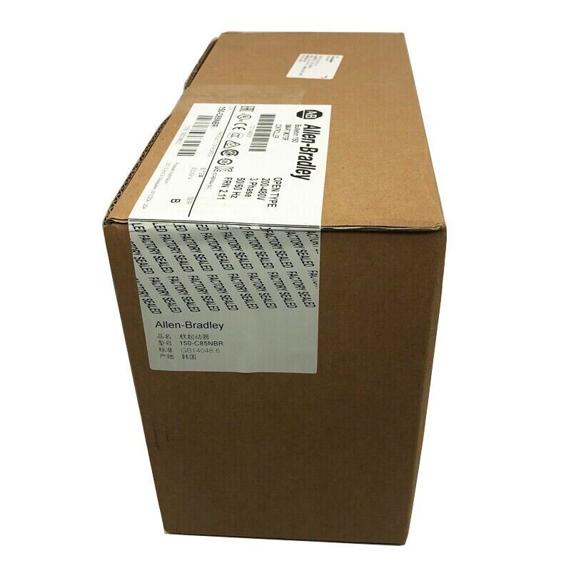 New Factory Sealed Allen-Bradley 150-C85NBR SMC Smart Motor Controller 150C85NBR DHL / UPS / FedEx