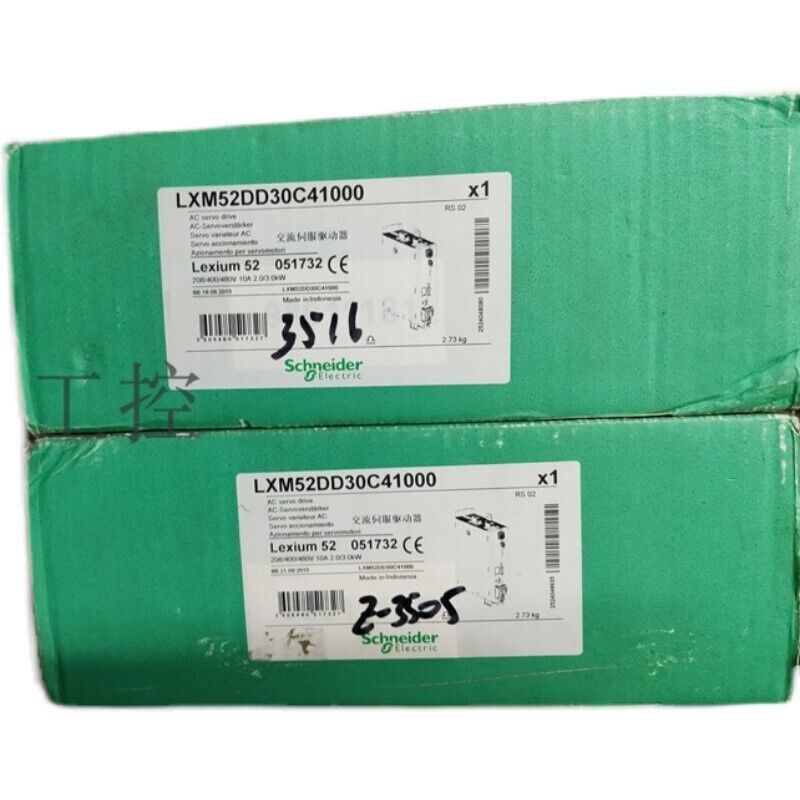 Schneider LXM52DD30C41000 1PC New Servo Drive In Box Expendited Shipping DHL / UPS / FedEx