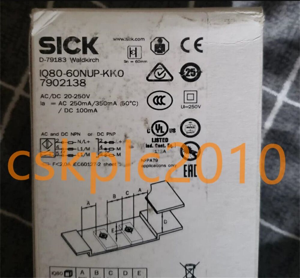 1 PCS NEW IN BOX SICK Sensors IQ80-60NUP-KK0 7902138