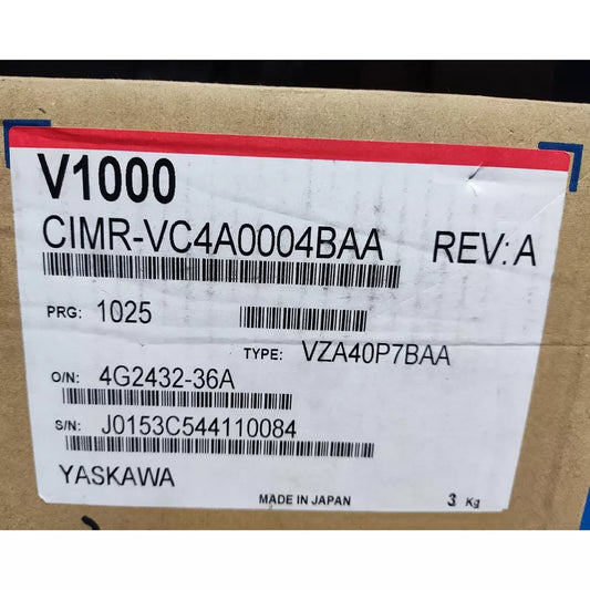 1PC New Yaskawa CIMR-VC4A0004BAA Inverter Urgent Shipment