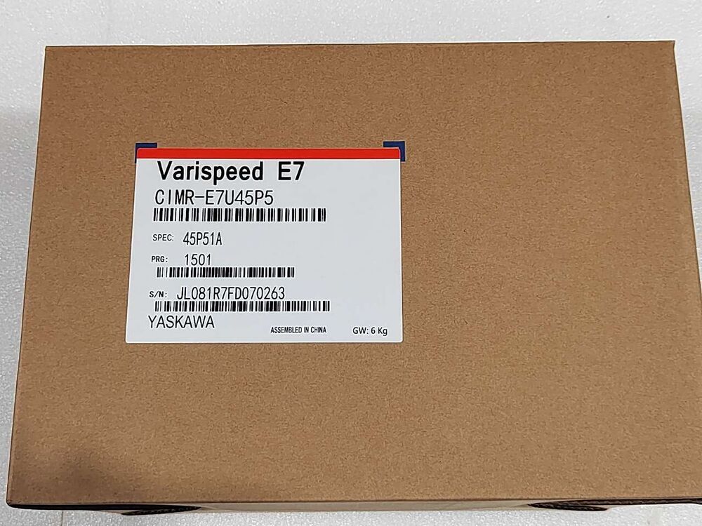 New Yaskawa Drive CIMR-E7U45P5 in Stock By DHL/UPS/FedEx Fast Shipping Fedex / DHL