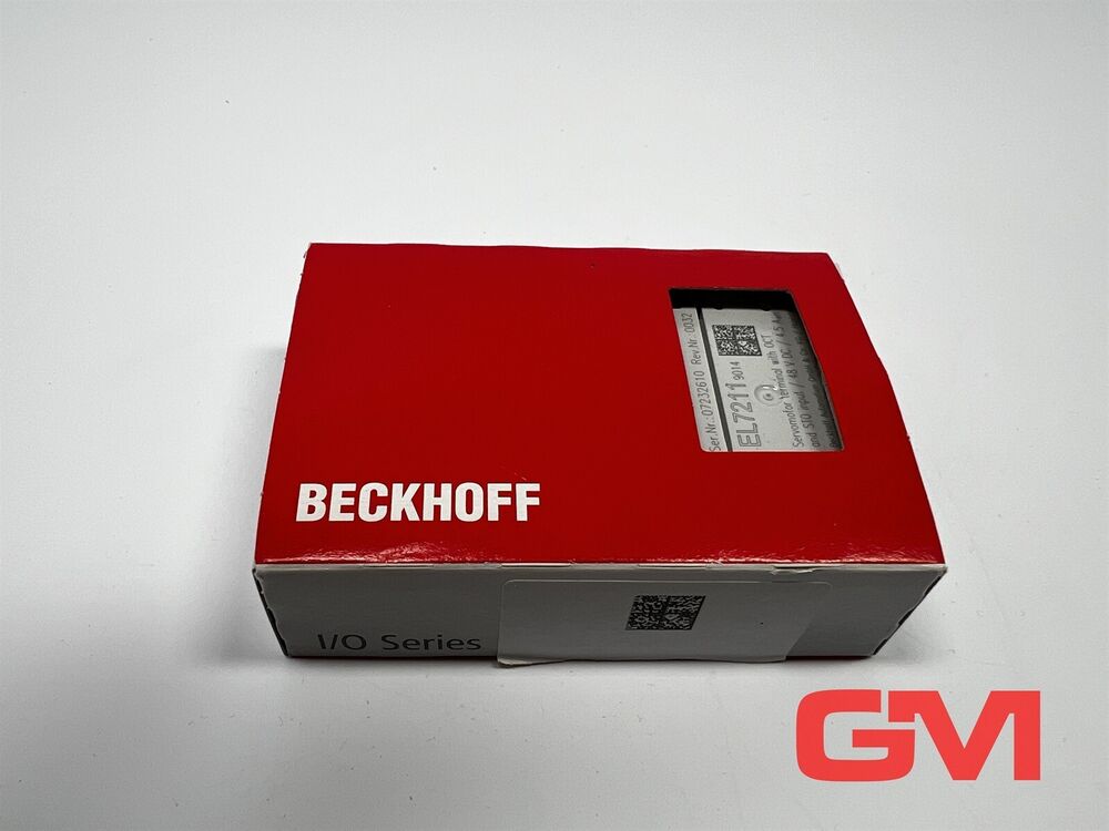 Beckhoff Servomotor-Ethercat-Klemme EL7211-9014 Servo Motor Terminal 48VDC 1xSTO