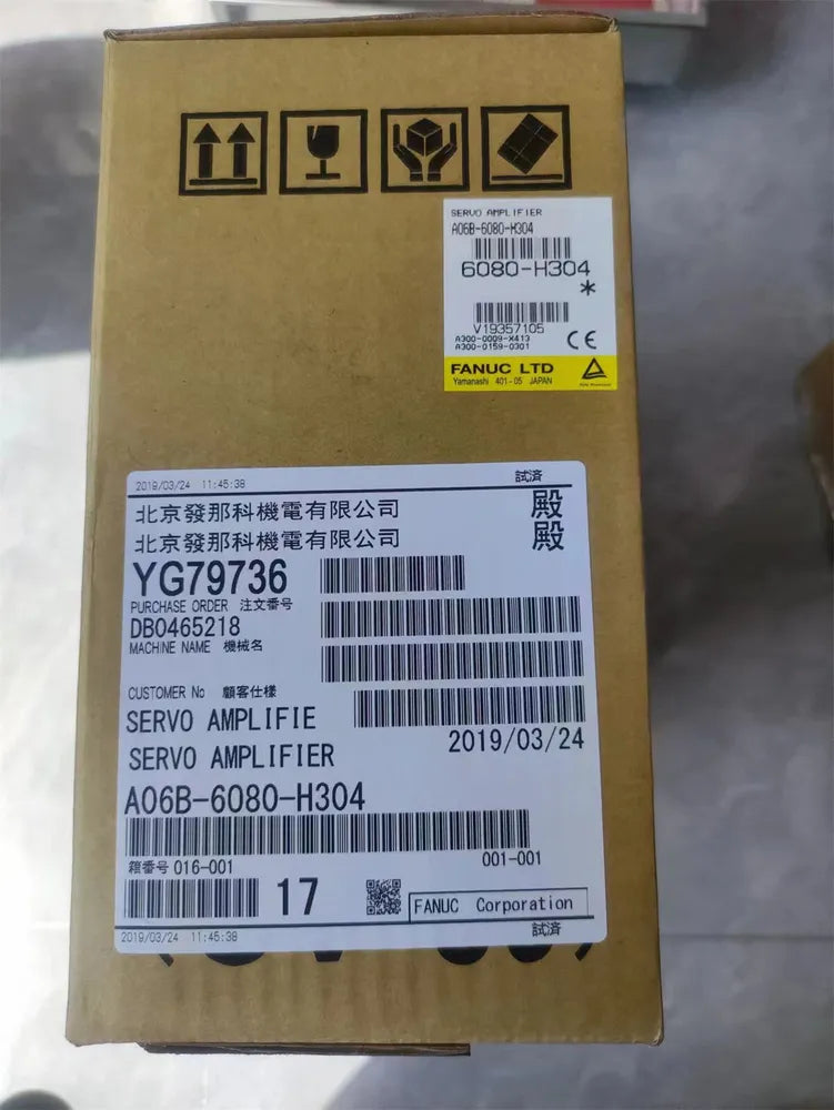 1PC New FANUC A06B-6080-H304 AC Servo Drive Expedited Shipping A06B6080H304 UPS / DHL / Fedex