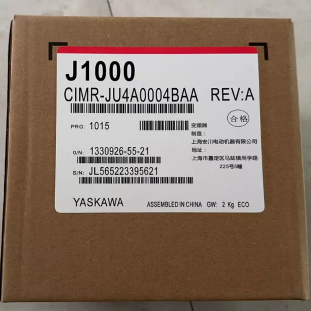 1PC New Yaskawa CIMR-JU4A0004BAA Inverter Urgent Shipment