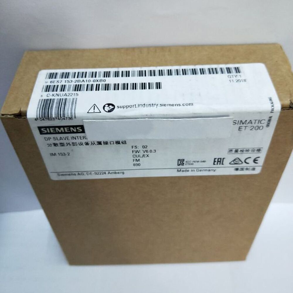 SIEMENS 6ES7 153-2BA10-0XB0 Module New One Expedited Shipping 6ES7153-2BA10-0XB0