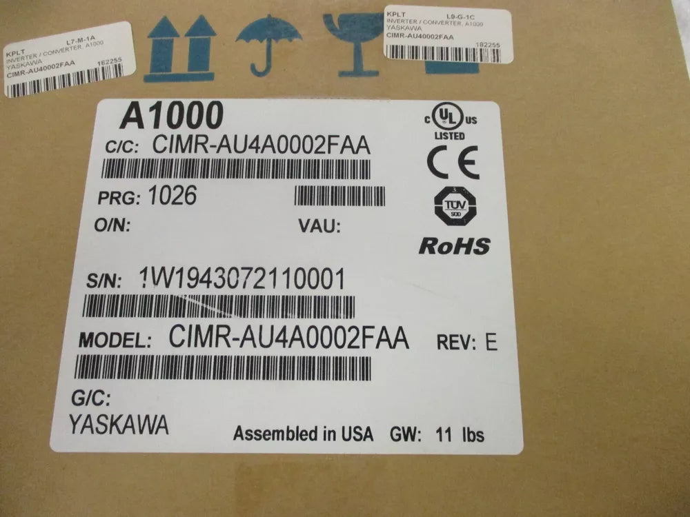 1PC New Yaskawa CIMR-AU4A0002FAA Inverter Expedited Shipping