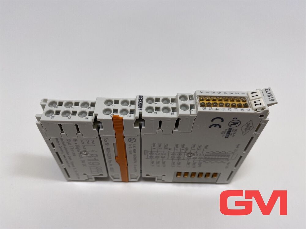 Beckhoff 16-Kanal-Digital-Eingang EL1819 Ethercat - Terminal El 1819 24 V Dc, 10