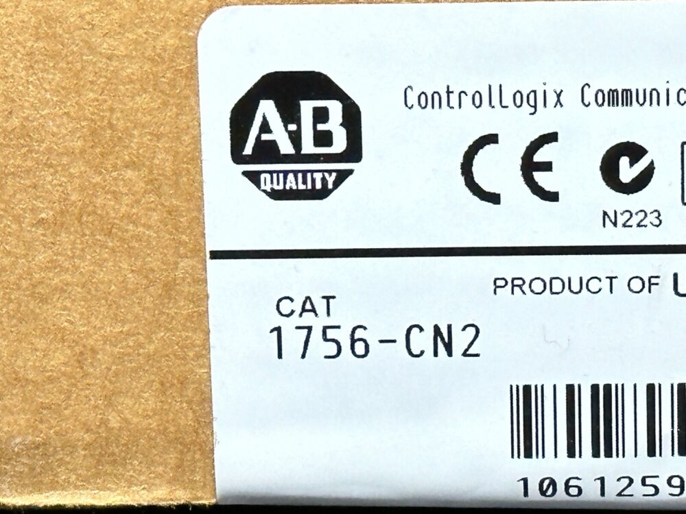 Allen-Bradley 1756-CN2 SER B Controllogix Communication Module 1756CN2 Sealed DHL / UPS / FedEx