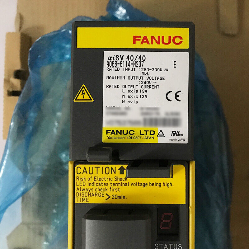 NEW ORIGINAL FANUC SERVO AMPLIFIER MODULE A06B-6114-H207 FREE EXPEDITED SHIPPING DHL / UPS / FedEx