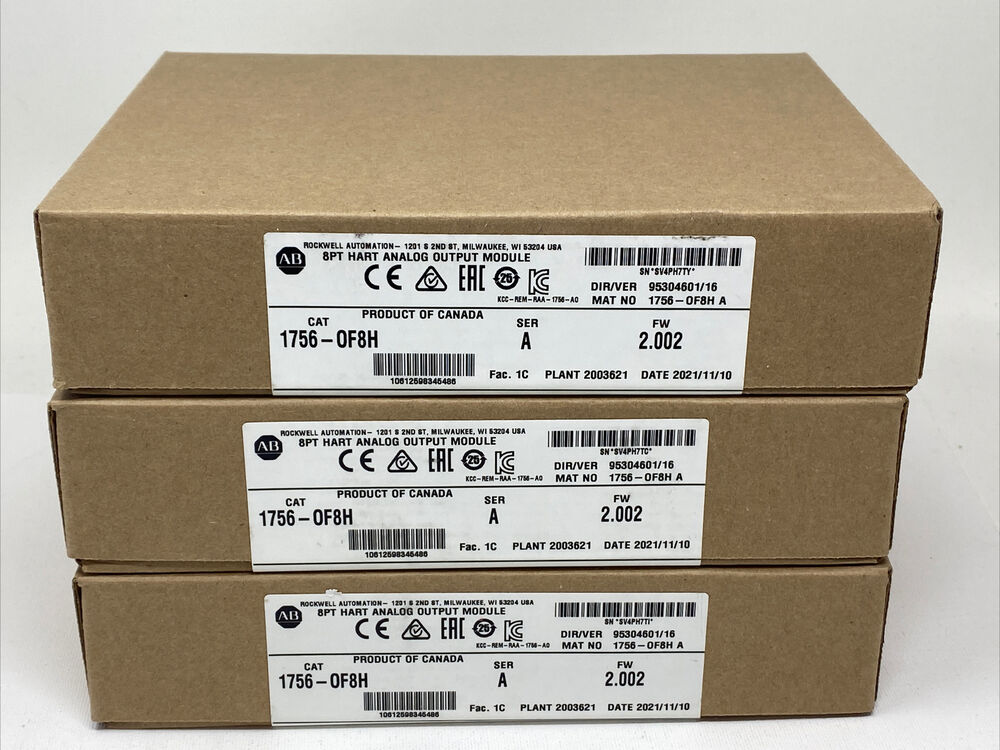 1PC Sealed For Allen Bradley 1756-OF8H /A 8pt Hart Analog Output Module 1756OF8H DHL / UPS / FedEx