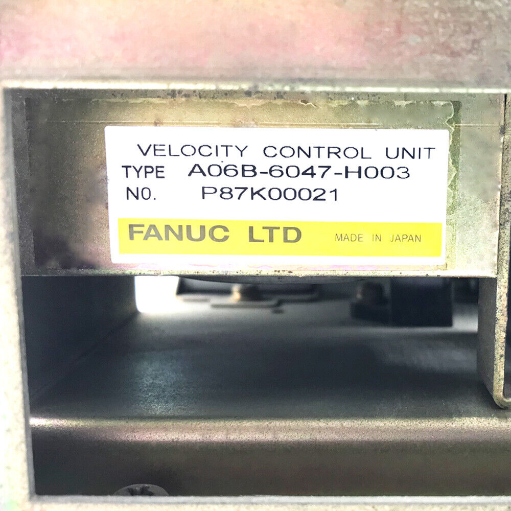 fanuc Servo Driver A06B-6047-H003 refurbished FREE EXPEDITED SHIPPINGDHL / UPS / FedEx