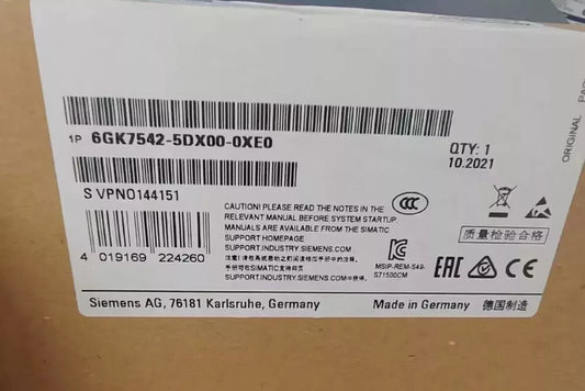 Brand New Sealed Siemens 6GK7542-5DX00-0XE0 6GK75425DX000XE0 free Ship Fedex / DHL