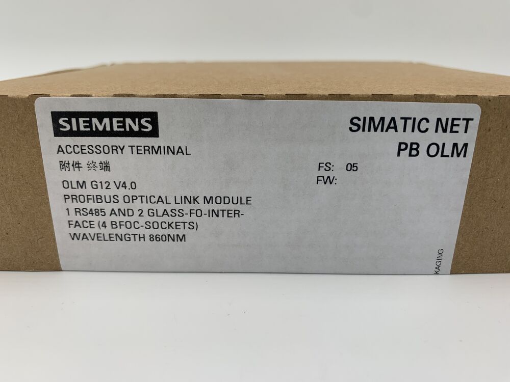 Siemens 6GK1503-3CB00 PROFIBUS OLM G12 V4.0 Optical Link Module 6GK1 503-3CB00