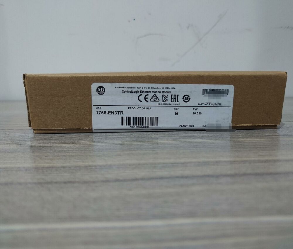 New Sealed Allen-Bradley AB 1756-EN3TR /B ControlLogix 2 Port EtherNet Bridge Fedex or DHL