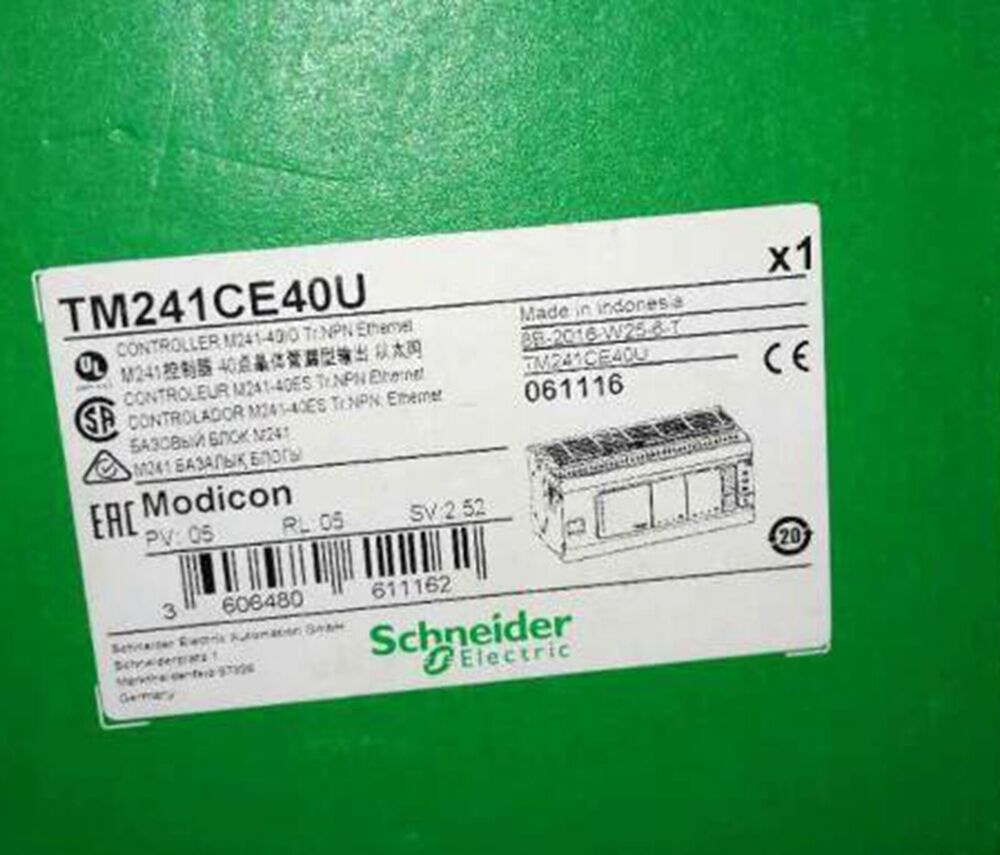 NEW Schneider PLC Controller TM241CE40U DHL / UPS / FedEX