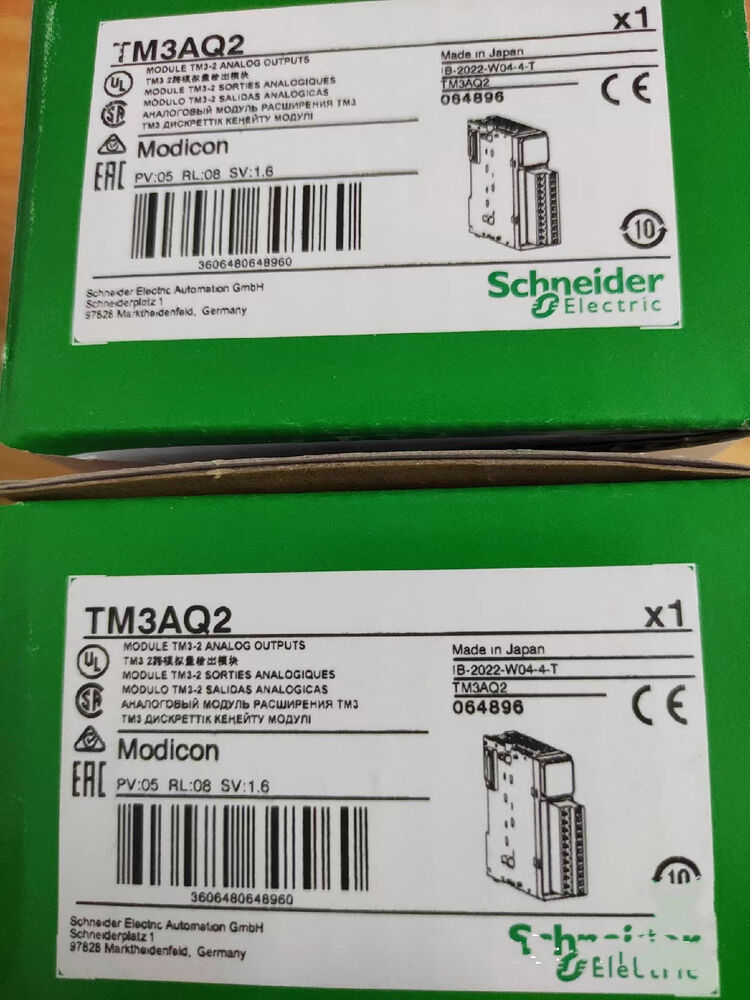 1PC New Schneider TM3AQ2 Output Module Expedited Shipping DHL / UPS / FedEx