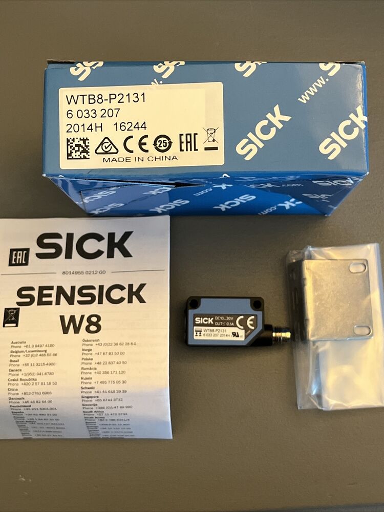 SICK WTB8-P2131 Photoelectric Sensor New Free Shipping WTB8P2131 UPS / DHL / Fedex