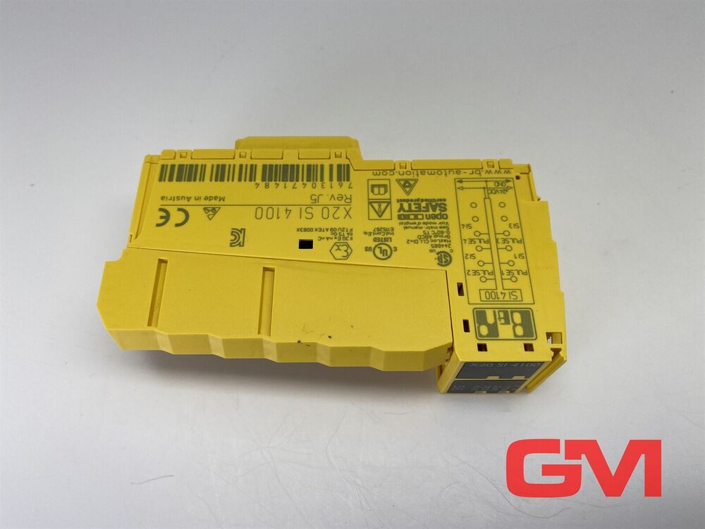 B&R Safe Input Module X20SI4100 Safety Revision J5 X20 SI4100