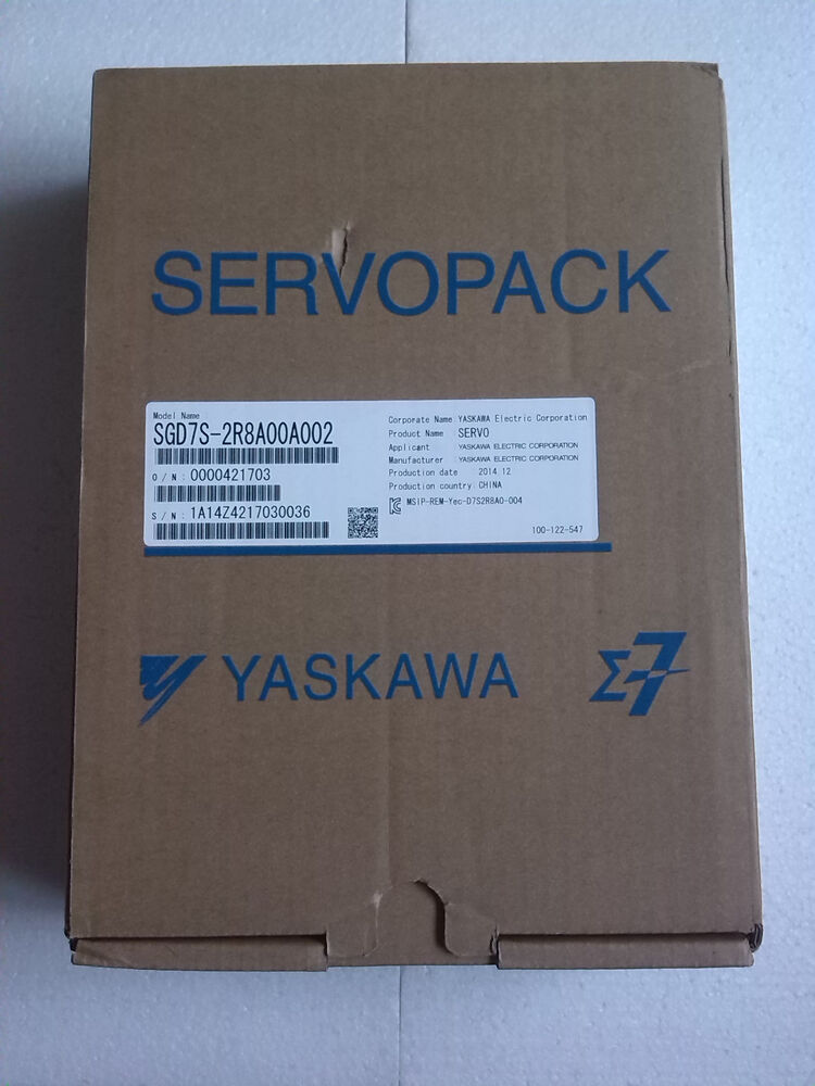 1PC New Yaskawa SGD7S-2R8A00A002 Servo Motor Expedited Shipping