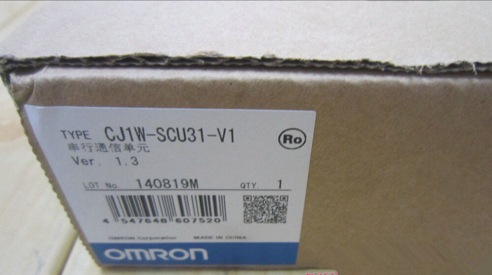 Omron CJ1W-SCU31-V1 PLC Module CJ1WSCU31V1 New In Box One Year Warranty DHL / UPS / FedEx