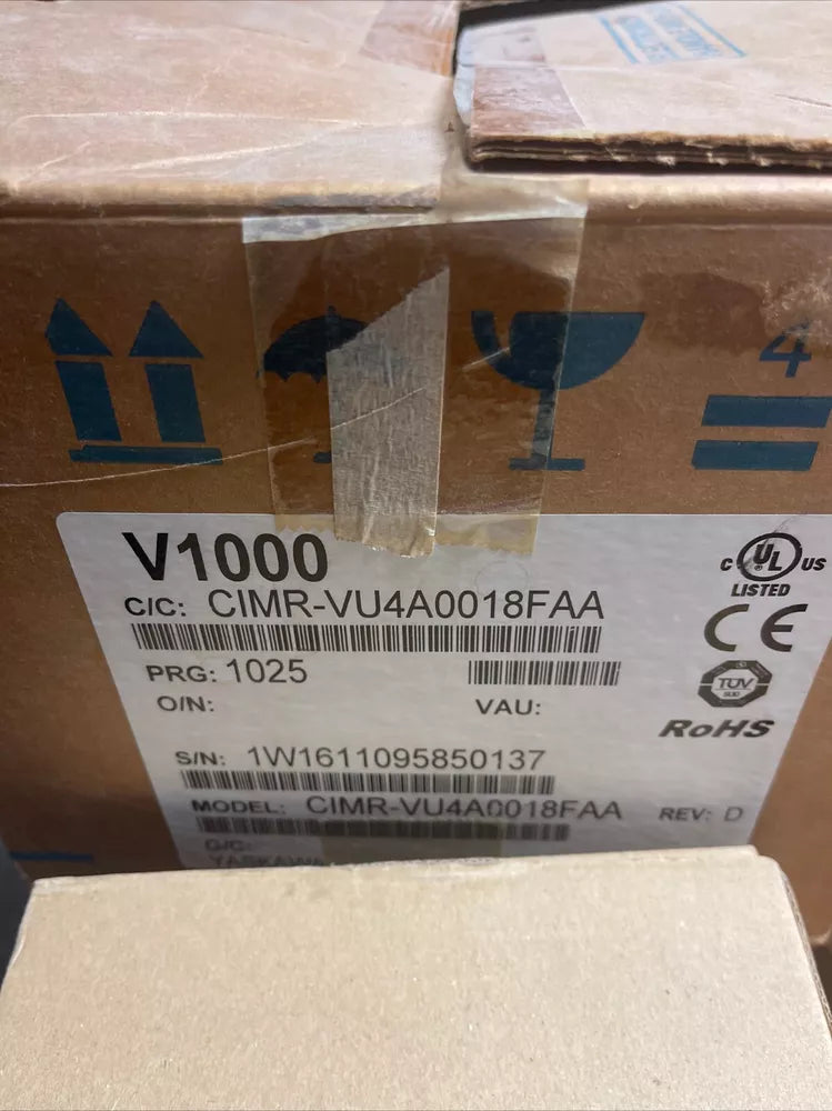 1PC New Yaskawa CIMR-VU4A0018FAA Inverter Expedited Shipping CIMRVU4A0018FAA