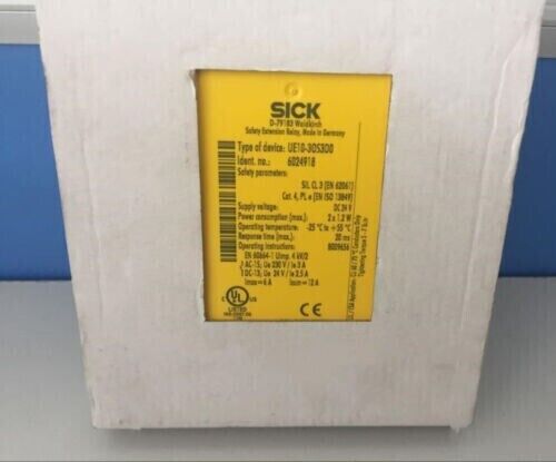 New Sick UE10-30S3D0 6024918 Sick UE1030S3D0 Safety Relays UPS / DHL / Fedex